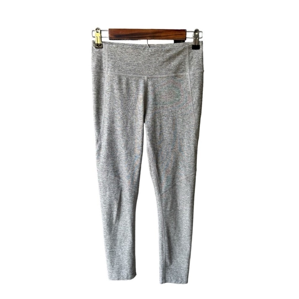 Outdoor Voices Leggings Pants Grey Space Dye High Rise 7/8 Athleisure Size Small